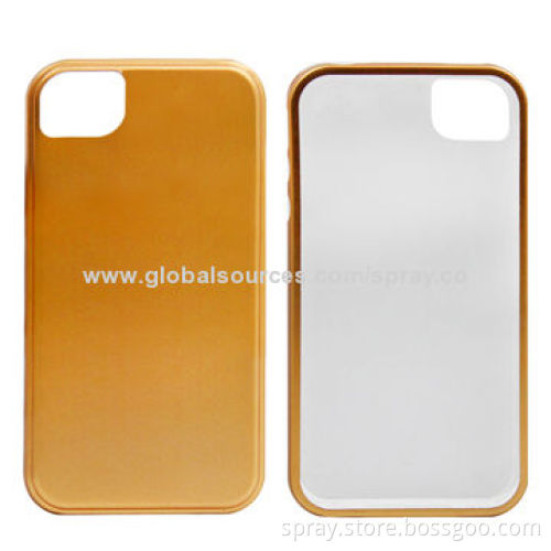 Detachable Aluminum and Polycarbonate Dual-hard Cases for iPhone 4 4S, Two Pieces Design